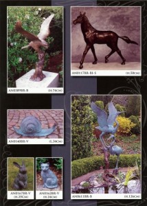 Harasimowicz ogrody - Figury z brązu -wybór (9)
